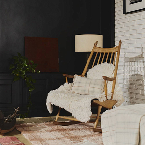 Подушка Лорена Каналс (Lorena Canals), "Этнос", голубой, шалфей, 25 х 40 см